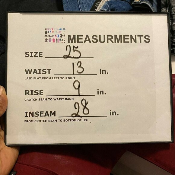 Hudson Womens Los Angeles Burgundy Mid Rise Flat F - Picture 8 of 8